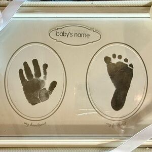 NEW Stepping Stones ~
Baby's First Prints ~ Framed
Hand & Footprints
Memorabilia
